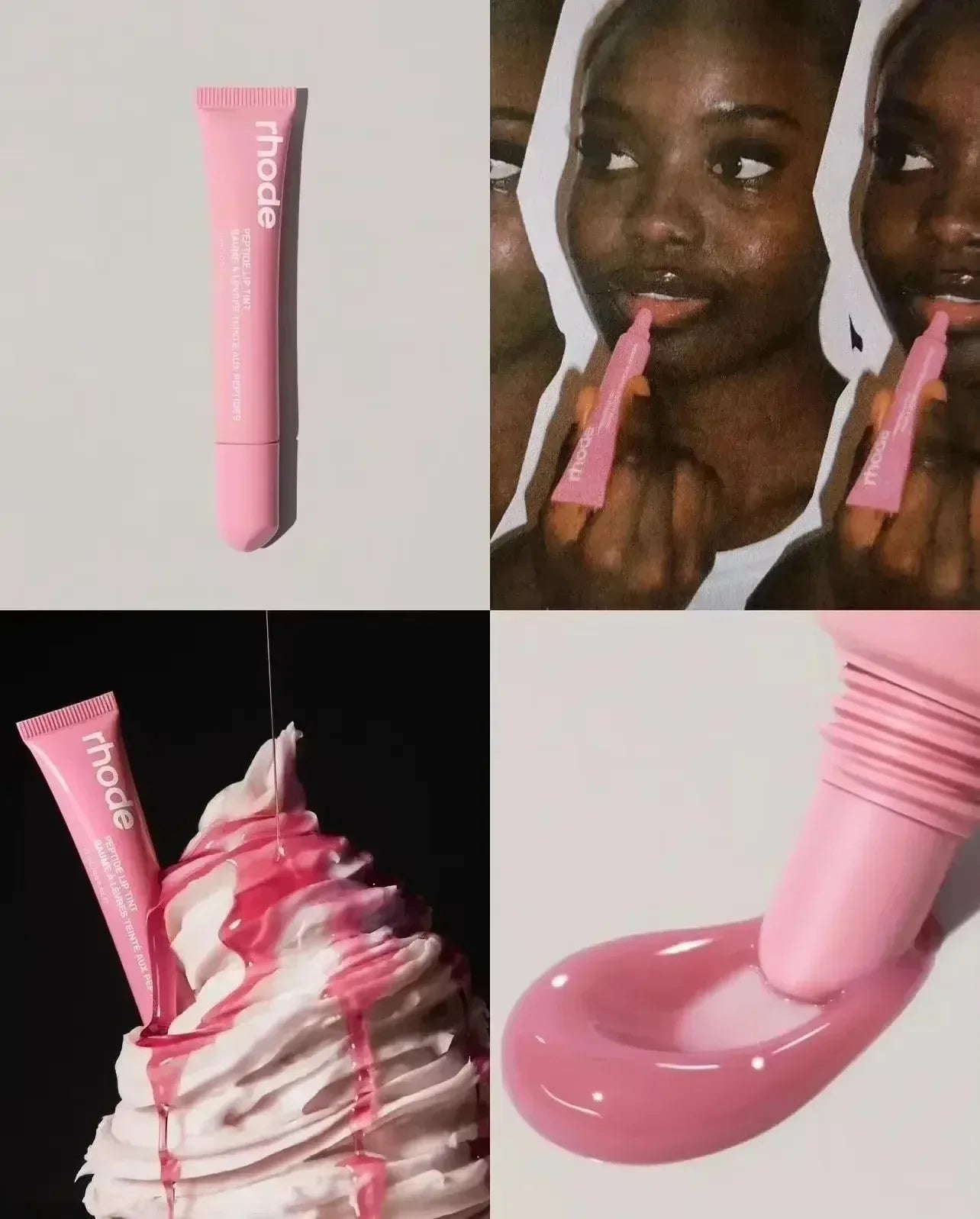 Hydrating Lip Gloss - Long Lasting Waterproof Glazing Mist & Rouge Powder Blush Stick - ZOOMNSTORE