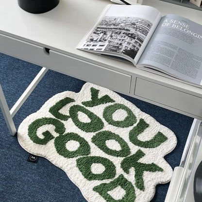 Imitation Cashmere Carpet - Soft Bedroom Rug | Anti Slip Polyester Area Mat - ZOOMNSTORE