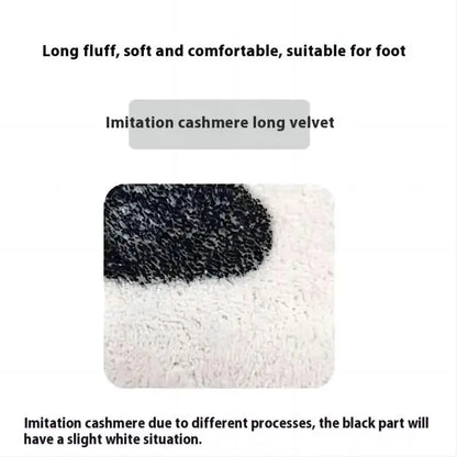 Imitation Cashmere Carpet - Soft Bedroom Rug | Anti Slip Polyester Area Mat - ZOOMNSTORE