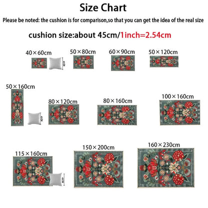 Imitation Cashmere Carpet - Soft Bedroom Rug | Anti Slip Polyester Area Mat - ZOOMNSTORE