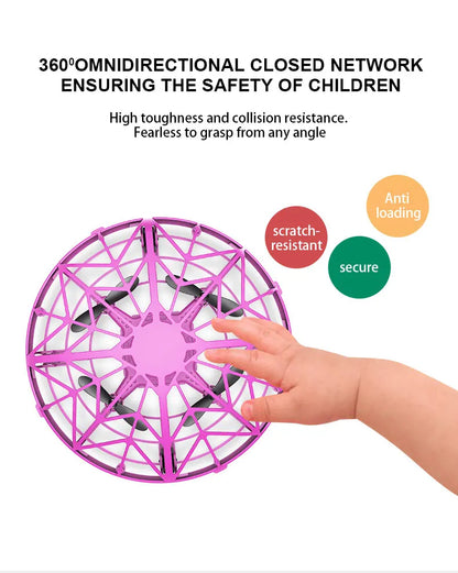 Mini Induction Drone - Colorful Flying Helicopter UFO Ball Toy for Kids - ZOOMNSTORE