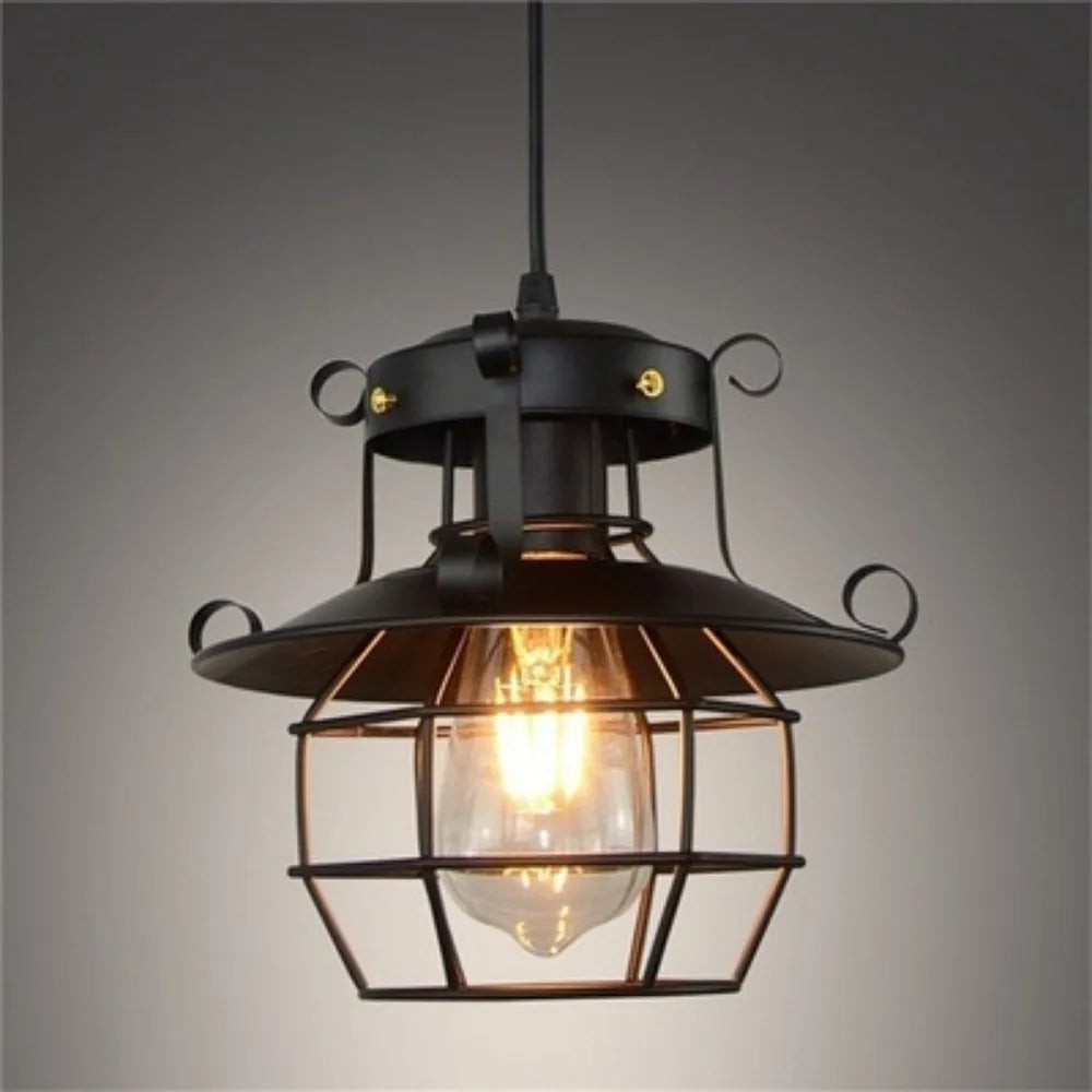 Industrial Retro Chandelier - Creative Pendant Light for Restaurant Bar Dining and Bedroom - ZOOMNSTORE