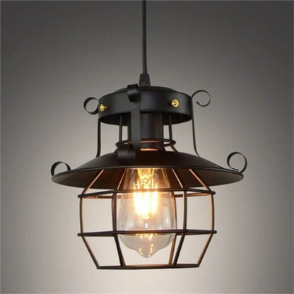 Industrial Retro Chandelier - Creative Pendant Light for Restaurant Bar Dining and Bedroom - ZOOMNSTORE