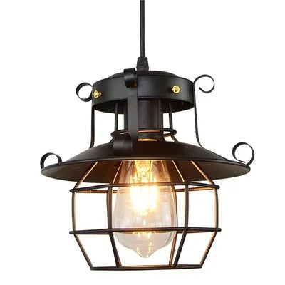 Industrial Retro Chandelier - Creative Pendant Light for Restaurant Bar Dining and Bedroom - ZOOMNSTORE