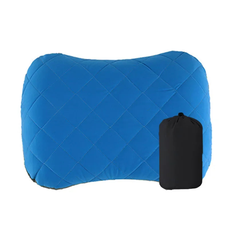 Inflatable Camping Pillow – Ultralight Travel Pillow with Neck and Lumbar Support - ZOOMNSTORE