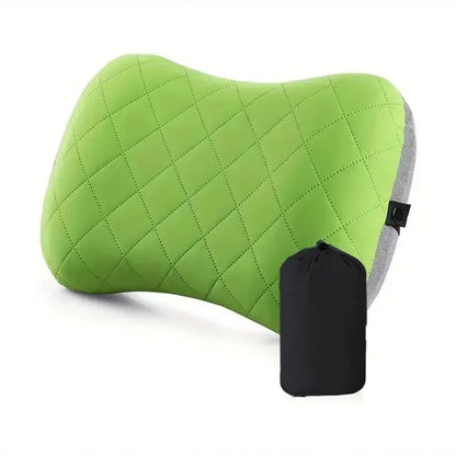 Inflatable Camping Pillow – Ultralight Travel Pillow with Neck and Lumbar Support - ZOOMNSTORE