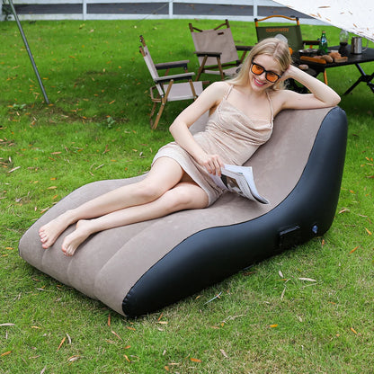 Inflatable Lounger Chair - Air Sofa for Indoor  Outdoor Use - ZOOMNSTORE