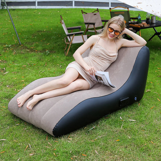 Inflatable Lounger Chair - Air Sofa for Indoor  Outdoor Use - ZOOMNSTORE