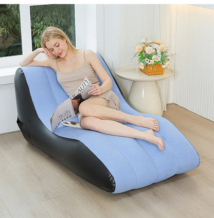 Inflatable Lounger Chair - Air Sofa for Indoor  Outdoor Use - ZOOMNSTORE