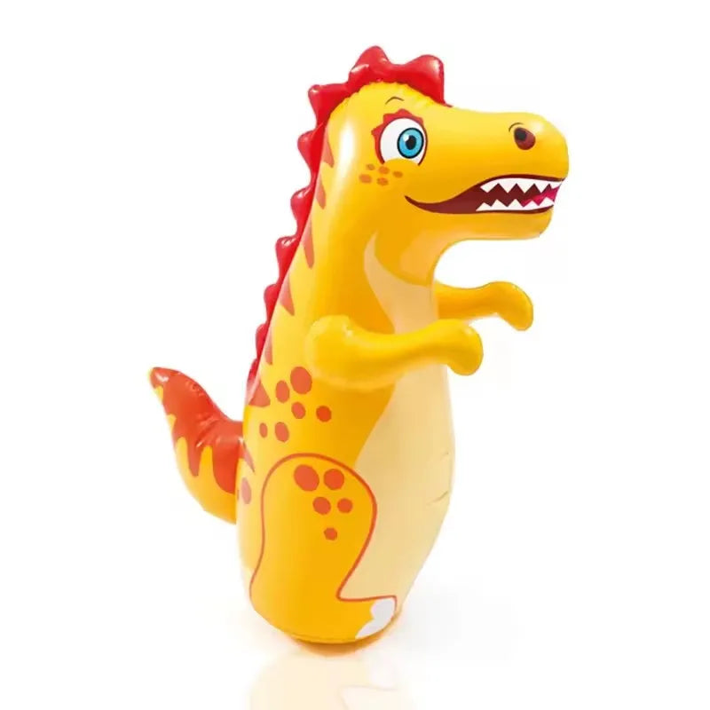Inflatable Dinosaur Punching Bag - Kids Tumbler Boxing Toy for Outdoor Activity - ZOOMNSTORE