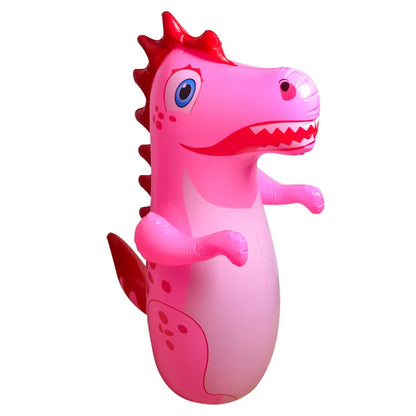 Inflatable Dinosaur Punching Bag - Kids Tumbler Boxing Toy for Outdoor Activity - ZOOMNSTORE