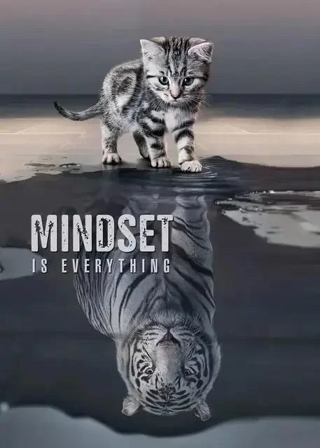 Inspirational Lion Canvas Print - Motivational Wall Art for Office  Living Room Decor - ZOOMNSTORE