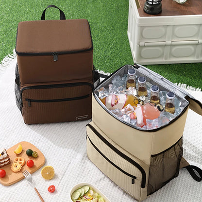 Insulated Backpack Cooler – Backpack Beer Cooler with Large Capacity, Food Storage & Travel Use - ZOOMNSTORE