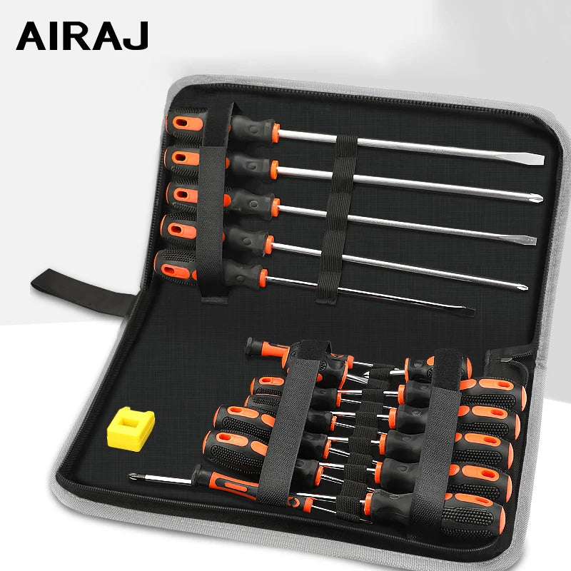 Insulated Screwdriver Set - 6810 Pcs Multifunctional Repair Tools with Magnetizer - ZOOMNSTORE