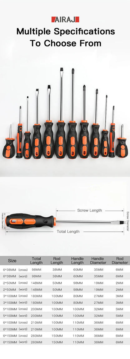 Insulated Screwdriver Set - 6810 Pcs Multifunctional Repair Tools with Magnetizer - ZOOMNSTORE