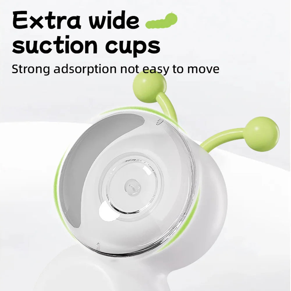 Interactive Cat Toy – Automatic Cat Teaser with Feather Tail & Mobile Swing - ZOOMNSTORE