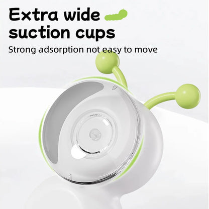 Interactive Cat Toy – Automatic Cat Teaser with Feather Tail & Mobile Swing - ZOOMNSTORE