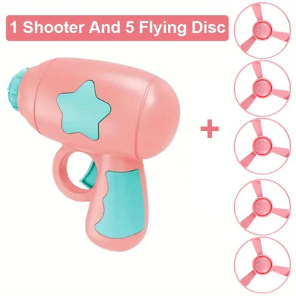 Interactive Cat Toy - Funny Mini Flying Disc Launcher for Kittens - ZOOMNSTORE