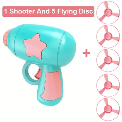 Interactive Cat Toy - Funny Mini Flying Disc Launcher for Kittens - ZOOMNSTORE