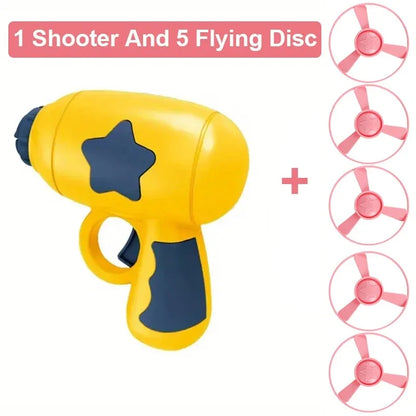 Interactive Cat Toy - Funny Mini Flying Disc Launcher for Kittens - ZOOMNSTORE