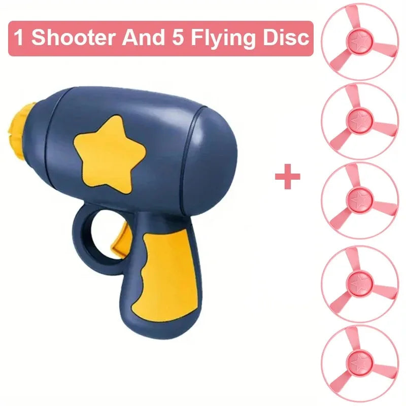 Interactive Cat Toy - Funny Mini Flying Disc Launcher for Kittens - ZOOMNSTORE
