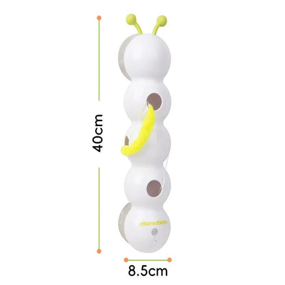 Interactive Cat Toy – Motion Activated Rechargeable Wack A Worm Teasing Toy - ZOOMNSTORE