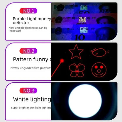 Interactive Cat Toy - USB Charging Laser Projector Stick - ZOOMNSTORE