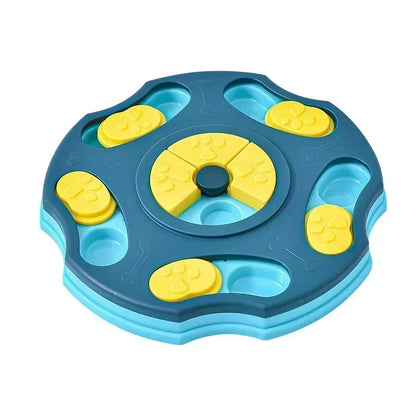 Interactive Dog Puzzle Feeder - Slow Eating IQ Training Toy for Pets - ZOOMNSTORE