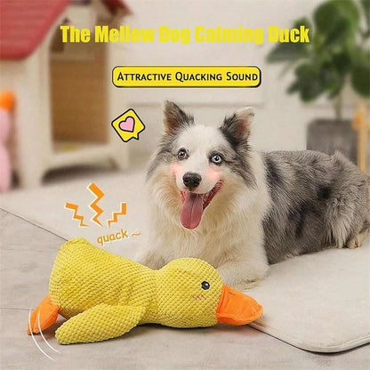 Interactive Duck Dog Toy - Anti-Slip Feeder Dispenser for Pet Intelligence Exercise - ZOOMNSTORE
