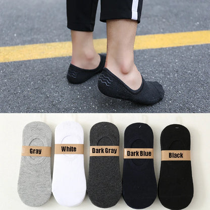 Invisible Boat Socks - Breathable No Show Socks For Men & Women, Soft Cotton Casual Plain - ZOOMNSTORE