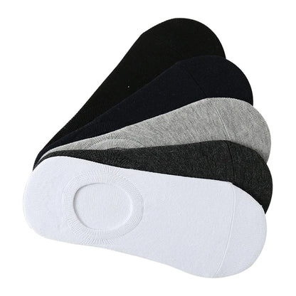 Invisible Boat Socks - Breathable No Show Socks For Men & Women, Soft Cotton Casual Plain - ZOOMNSTORE
