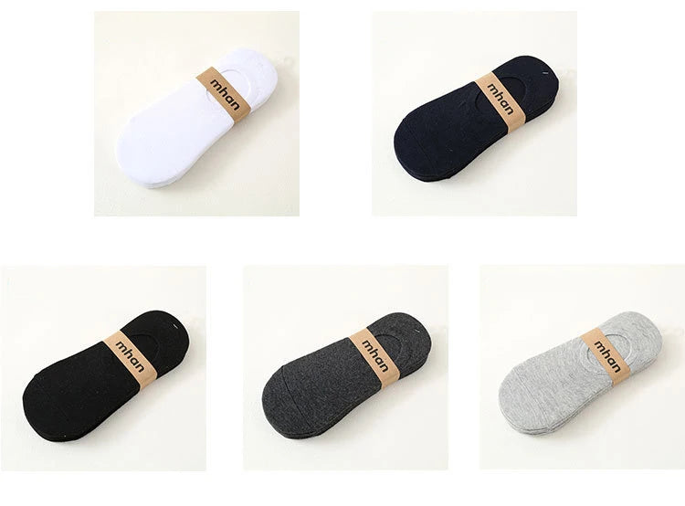 Invisible Boat Socks - Breathable No Show Socks For Men & Women, Soft Cotton Casual Plain - ZOOMNSTORE