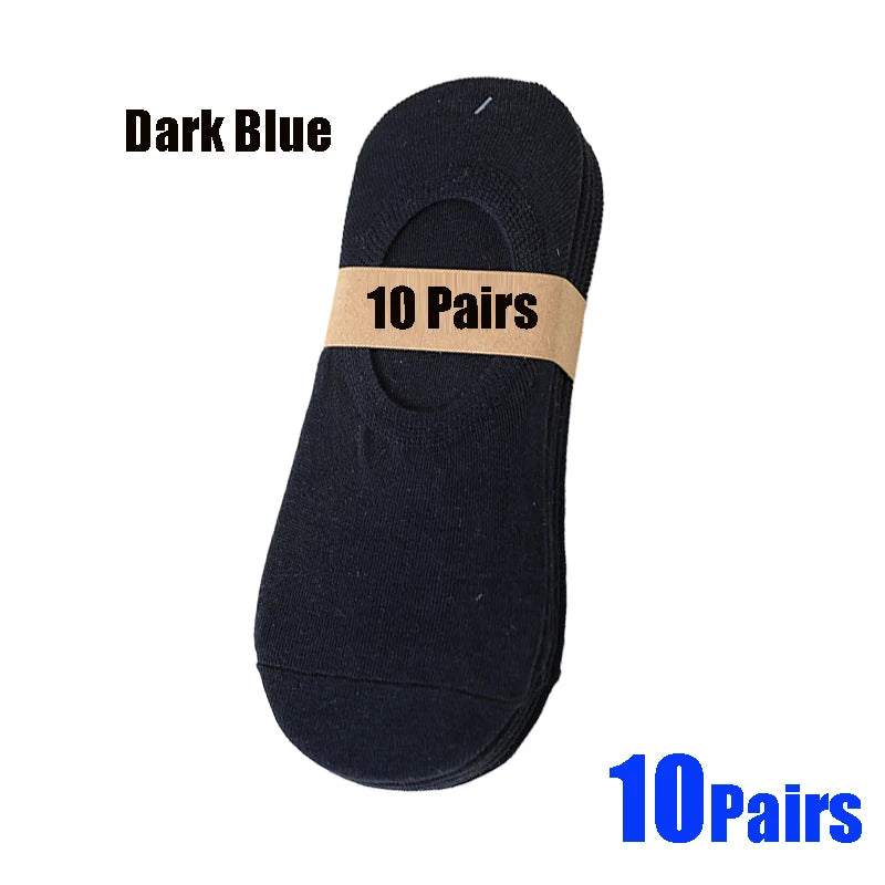Invisible Boat Socks - Breathable No Show Socks For Men & Women, Soft Cotton Casual Plain - ZOOMNSTORE