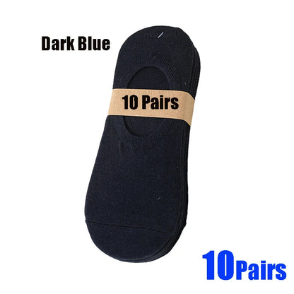 Invisible Boat Socks - Breathable No Show Socks For Men & Women, Soft Cotton Casual Plain - ZOOMNSTORE
