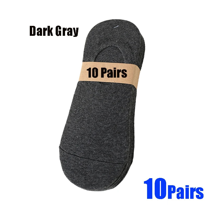 Invisible Boat Socks - Breathable No Show Socks For Men & Women, Soft Cotton Casual Plain - ZOOMNSTORE