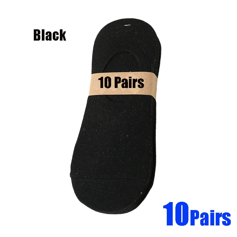Invisible Boat Socks - Breathable No Show Socks For Men & Women, Soft Cotton Casual Plain - ZOOMNSTORE