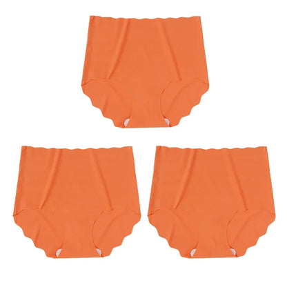 Invisible Seamless Panties - 3 Pack Ultra-Thin High Rise Briefs - ZOOMNSTORE