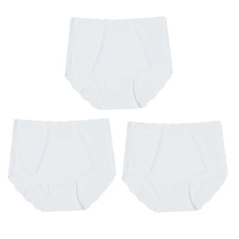 Invisible Seamless Panties - 3 Pack Ultra-Thin High Rise Briefs - ZOOMNSTORE