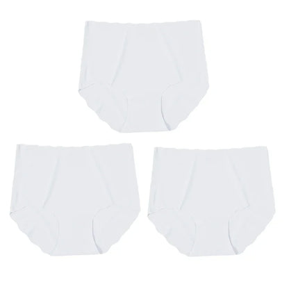 Invisible Seamless Panties - 3 Pack Ultra-Thin High Rise Briefs - ZOOMNSTORE