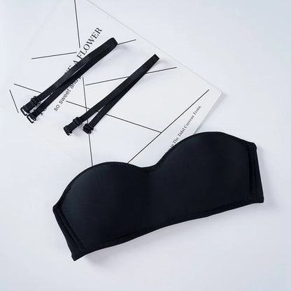 Women Invisible Bra Strapless Bralette 1/2 Cup Women's Underwear Female Seamless Party Wedding Bras Sexy Lingerie New - ZOOMNSTORE