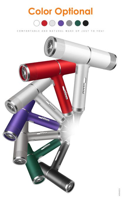 Ionic Hair Dryer - Professional Infrared Negative Ion Blow Dryer With Hot Cold Wind - ZOOMNSTORE