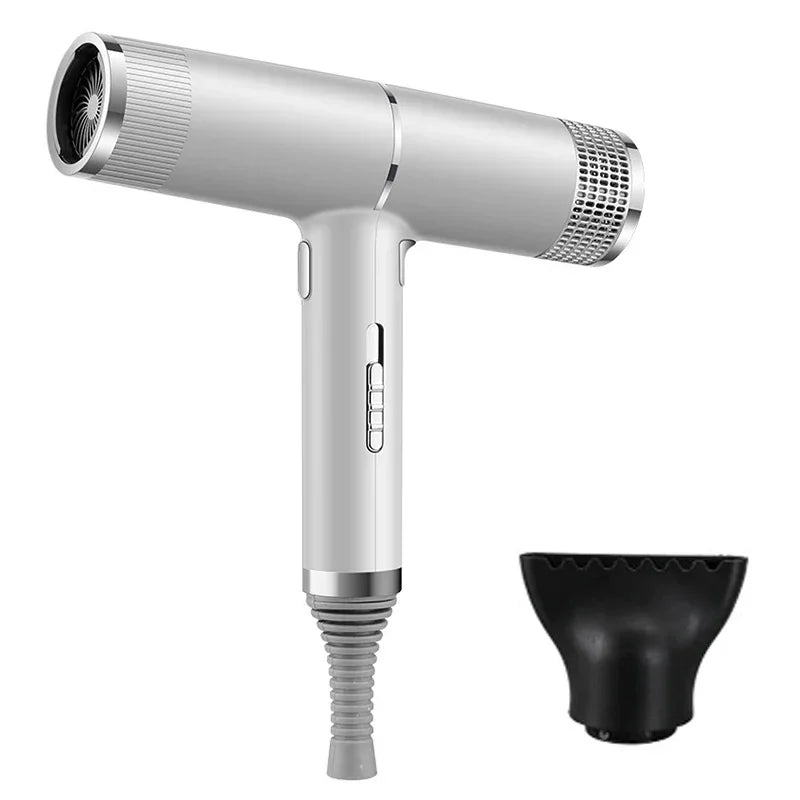 Ionic Hair Dryer - Professional Infrared Negative Ion Blow Dryer With Hot Cold Wind - ZOOMNSTORE