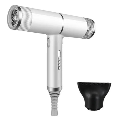Ionic Hair Dryer - Professional Infrared Negative Ion Blow Dryer With Hot Cold Wind - ZOOMNSTORE