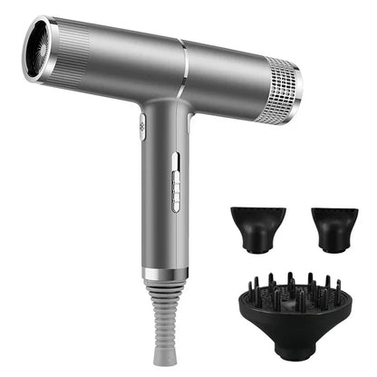 Ionic Hair Dryer - Professional Infrared Negative Ion Blow Dryer With Hot Cold Wind - ZOOMNSTORE