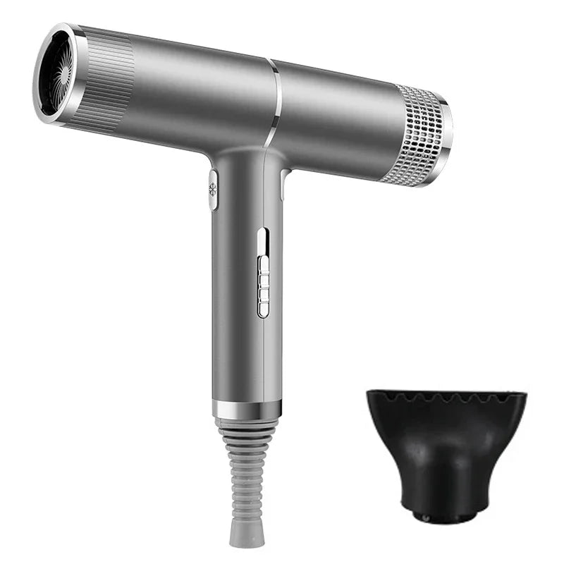 Ionic Hair Dryer - Professional Infrared Negative Ion Blow Dryer With Hot Cold Wind - ZOOMNSTORE