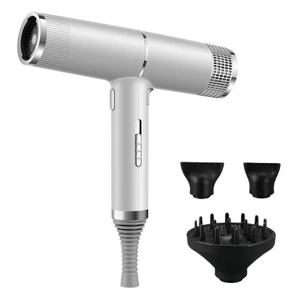 Ionic Hair Dryer - Professional Infrared Negative Ion Blow Dryer With Hot Cold Wind - ZOOMNSTORE