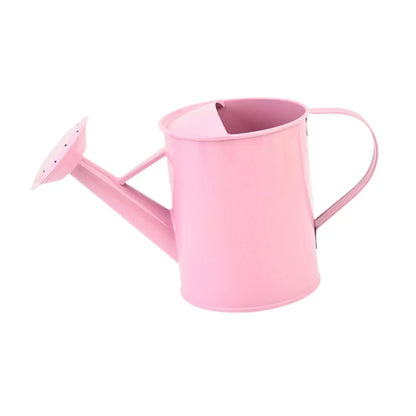 Iron Watering Can - Garden Watering Can with Nozzle, 1.5L Metal Plant Pot - ZOOMNSTORE