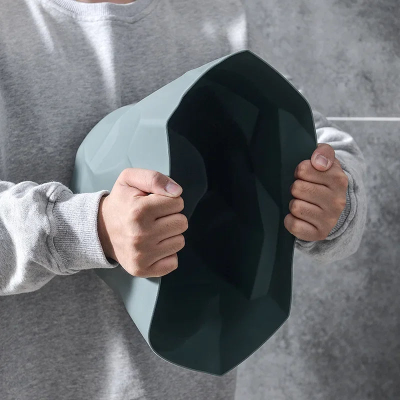 Irregular Trash Can - Creative Bathroom Waste Bin for Home - ZOOMNSTORE