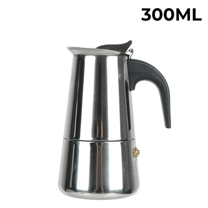 Italian Mocha Coffee Pot - Portable Aluminum Octagonal Coffee  Tea Maker - ZOOMNSTORE