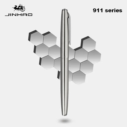 JINHAO 911 Fountain Pen - 038mm Fine Stainless Steel Hooded Nib - ZOOMNSTORE